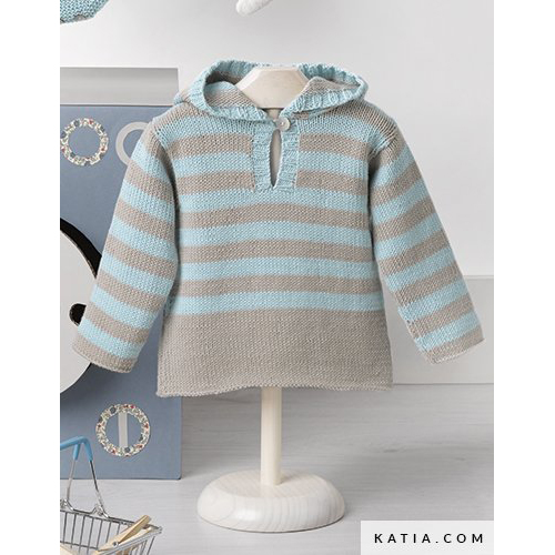 Hướng dẫn đan áo khoác cho trẻ em (Sweater Baby)