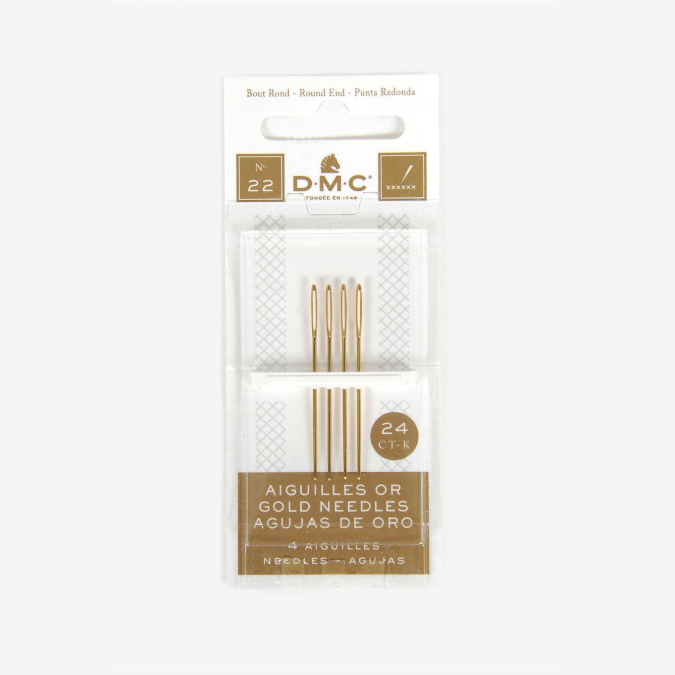 https://www.linhhandmade.com/Kim Thêu DMC Vàng Gold Needles No 22