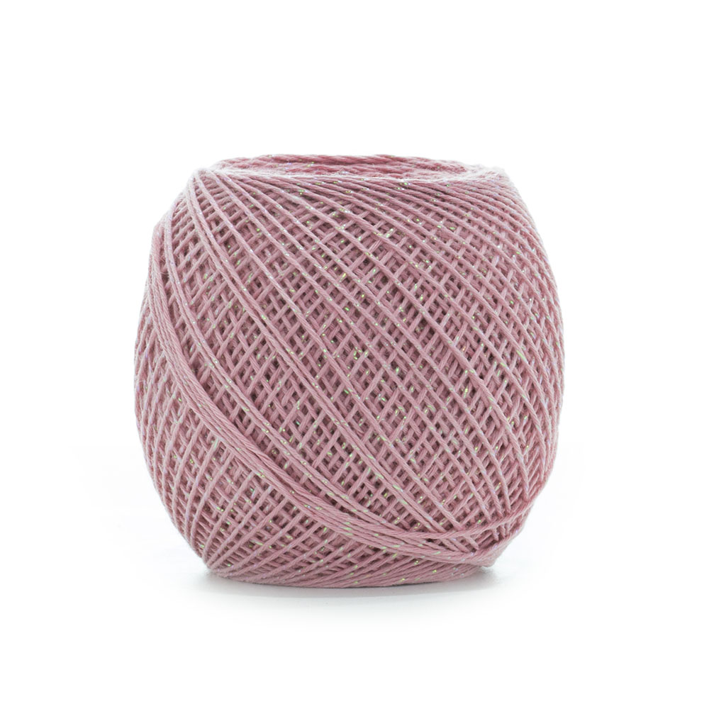 Sợi Lace Cotton Nhũ Kim Tuyến Craft Yarn