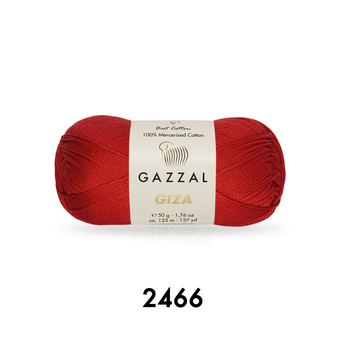 Cuộn Len Sợi Cotton Bóng Gazzal Giza