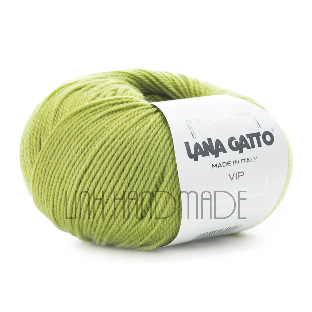 Cuộn len lông cừu merino pha cashmere Lana Gatto VIP