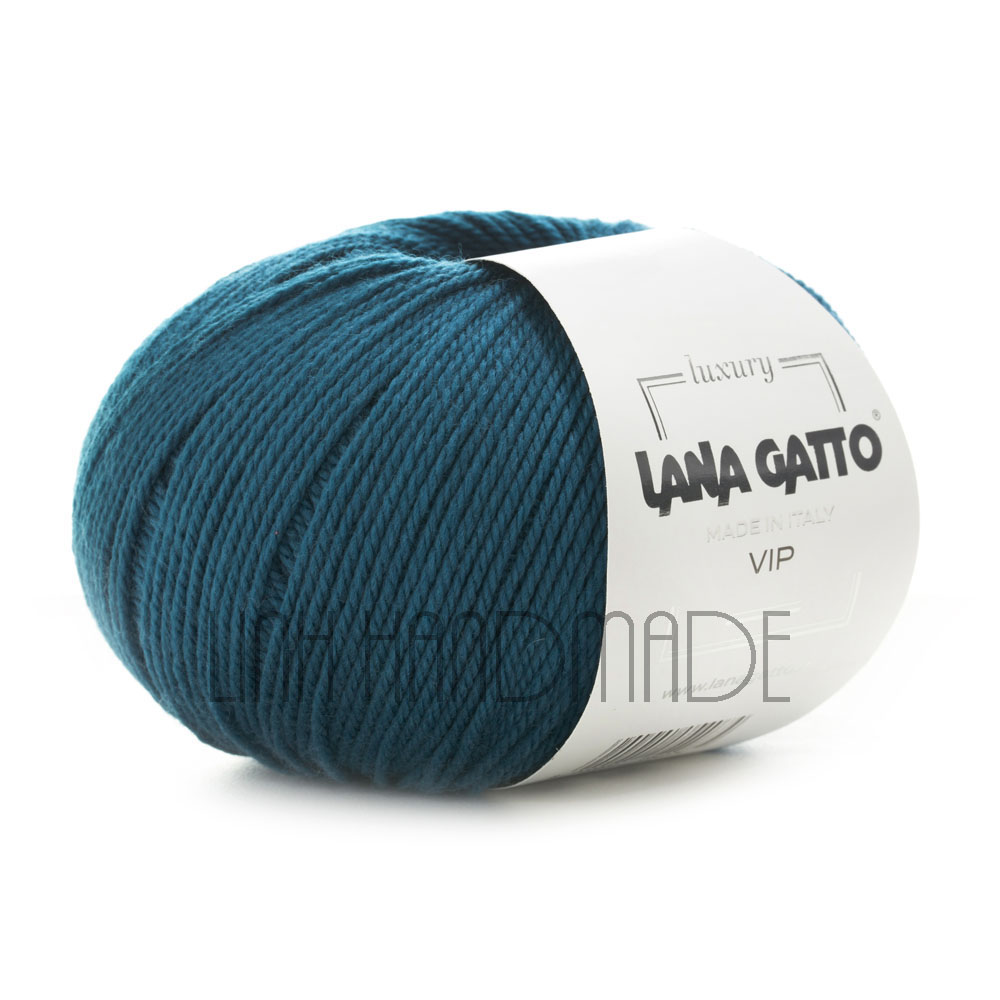 Cuộn len lông cừu merino pha cashmere Lana Gatto VIP