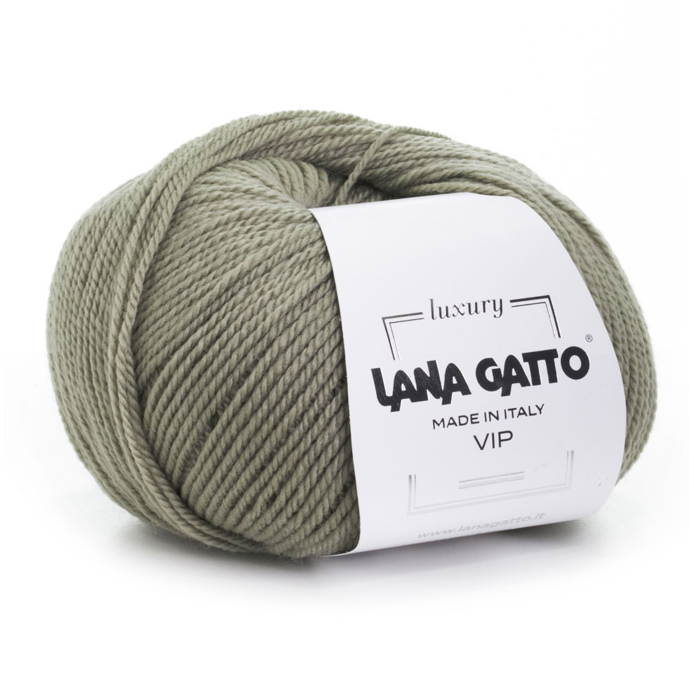 Cuộn len lông cừu merino pha cashmere Lana Gatto VIP