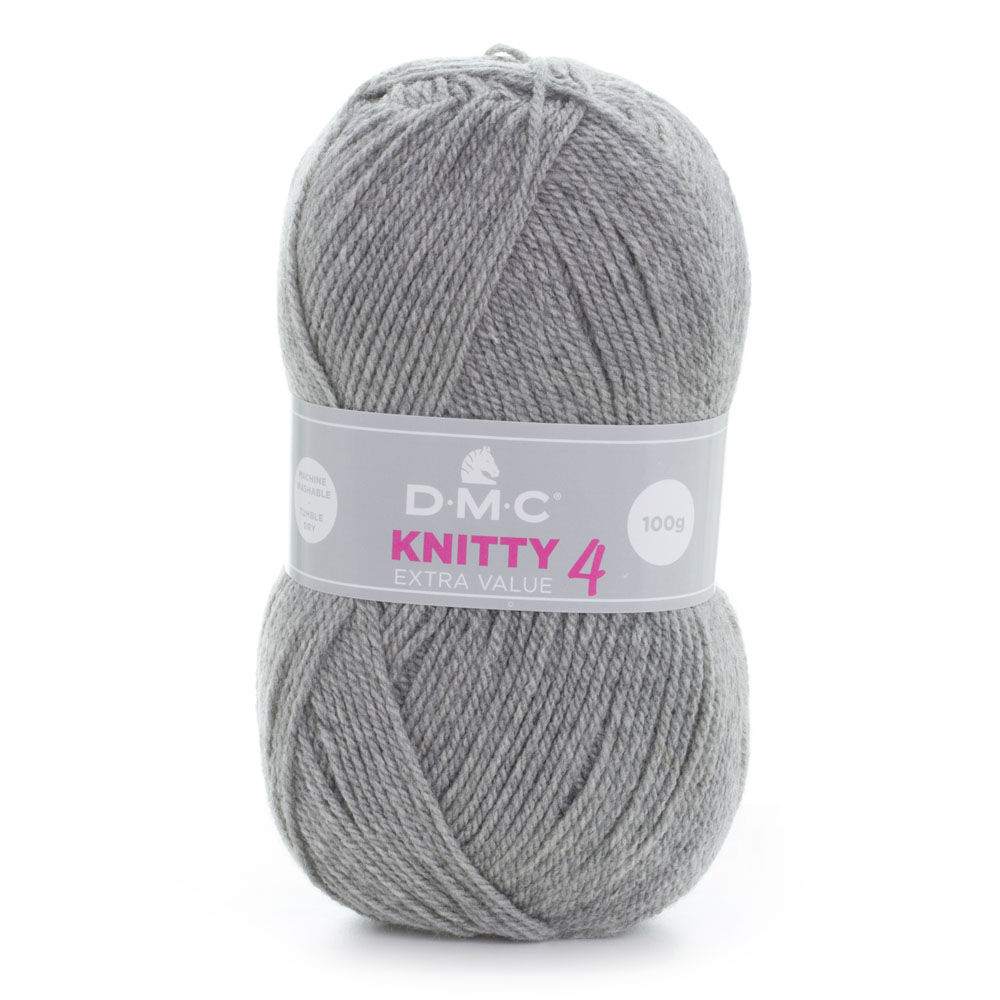 Cuộn len sợi đan tay AC , Acyrlic Yarn DMC Knitty 4