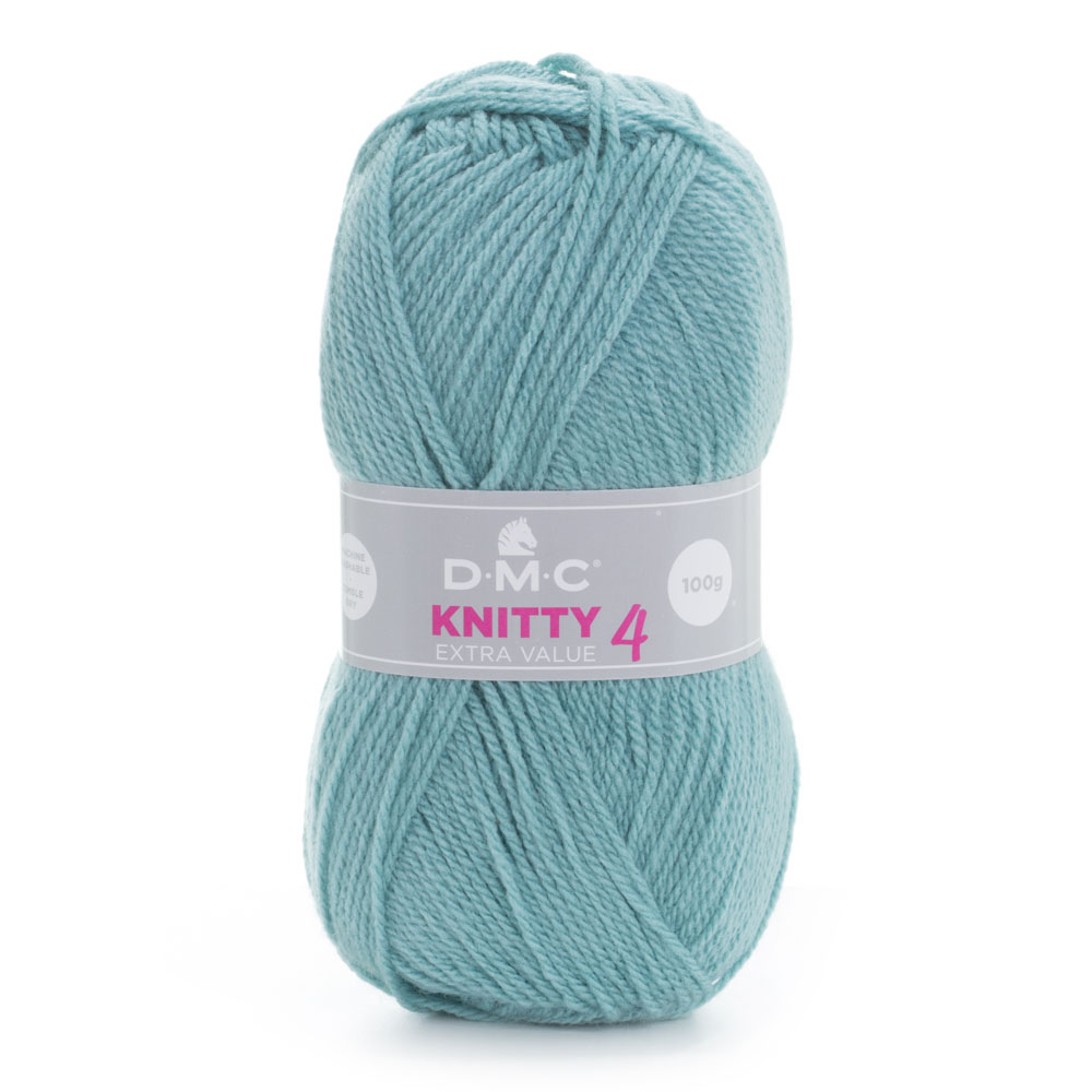 Cuộn len sợi đan tay AC , Acyrlic Yarn DMC Knitty 4