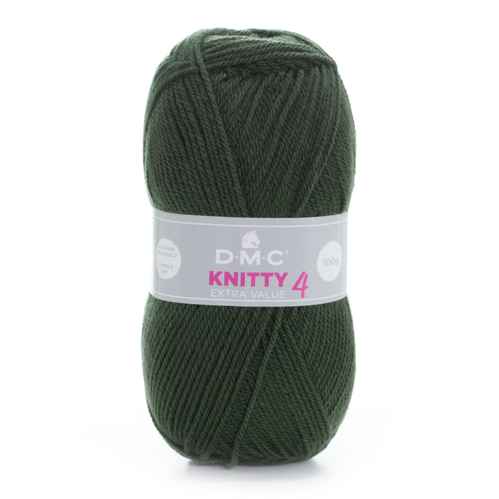 Cuộn len sợi đan tay AC , Acyrlic Yarn DMC Knitty 4