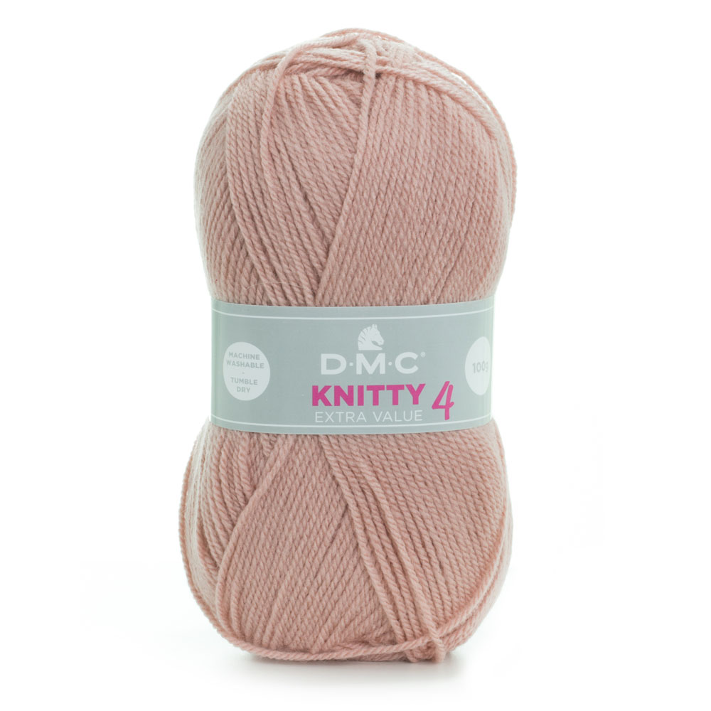 Cuộn len sợi đan tay AC , Acyrlic Yarn DMC Knitty 4