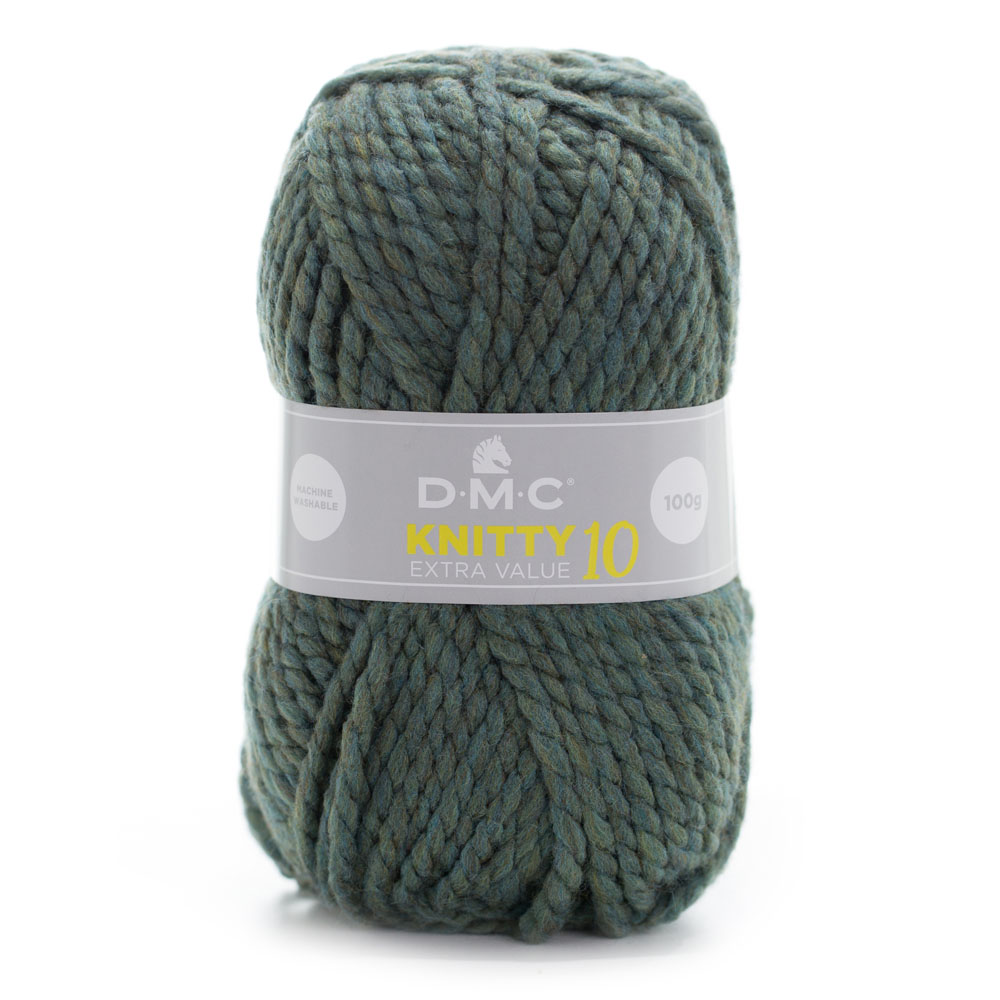 Cuộn len sợi đan tay siêu to khổng lồ AC , Acyrlic Yarn DMC Knitty 10 Ref 8114