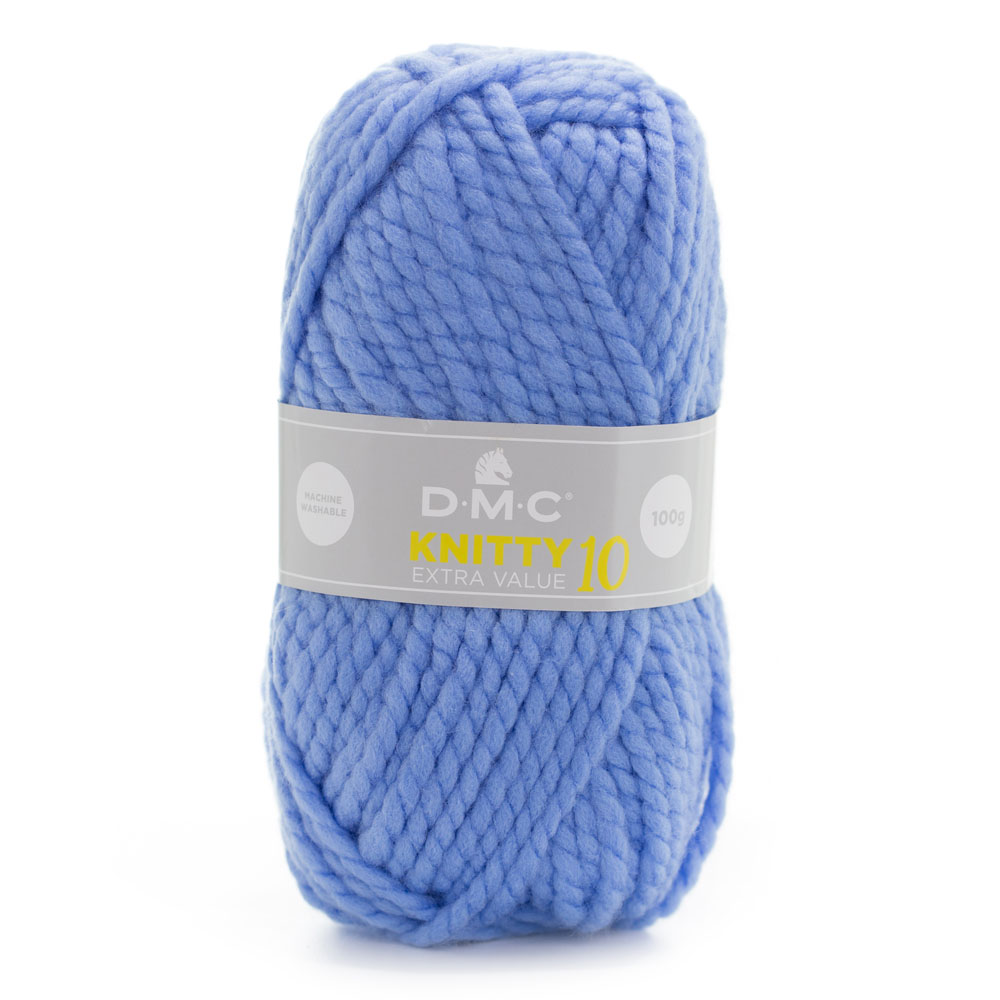 Cuộn len sợi đan tay siêu to khổng lồ AC , Acyrlic Yarn DMC Knitty 10 Ref 8114