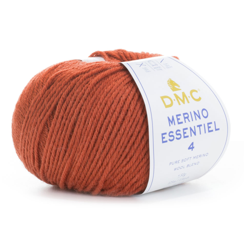 Cuộn len sợi lông cừu pha acrylic DMC Merino Essentiel 4 50gr Art 8149