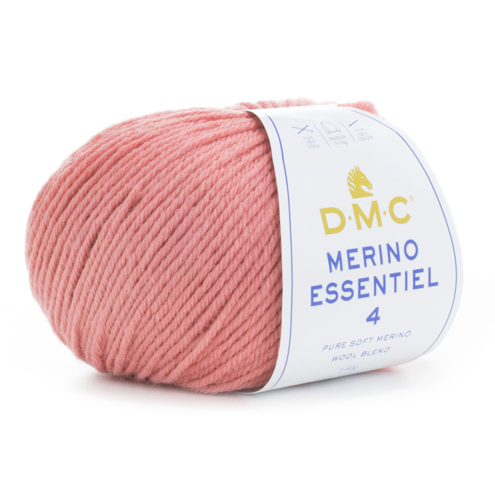 Cuộn len sợi lông cừu pha acrylic DMC Merino Essentiel 4 50gr Art 8149