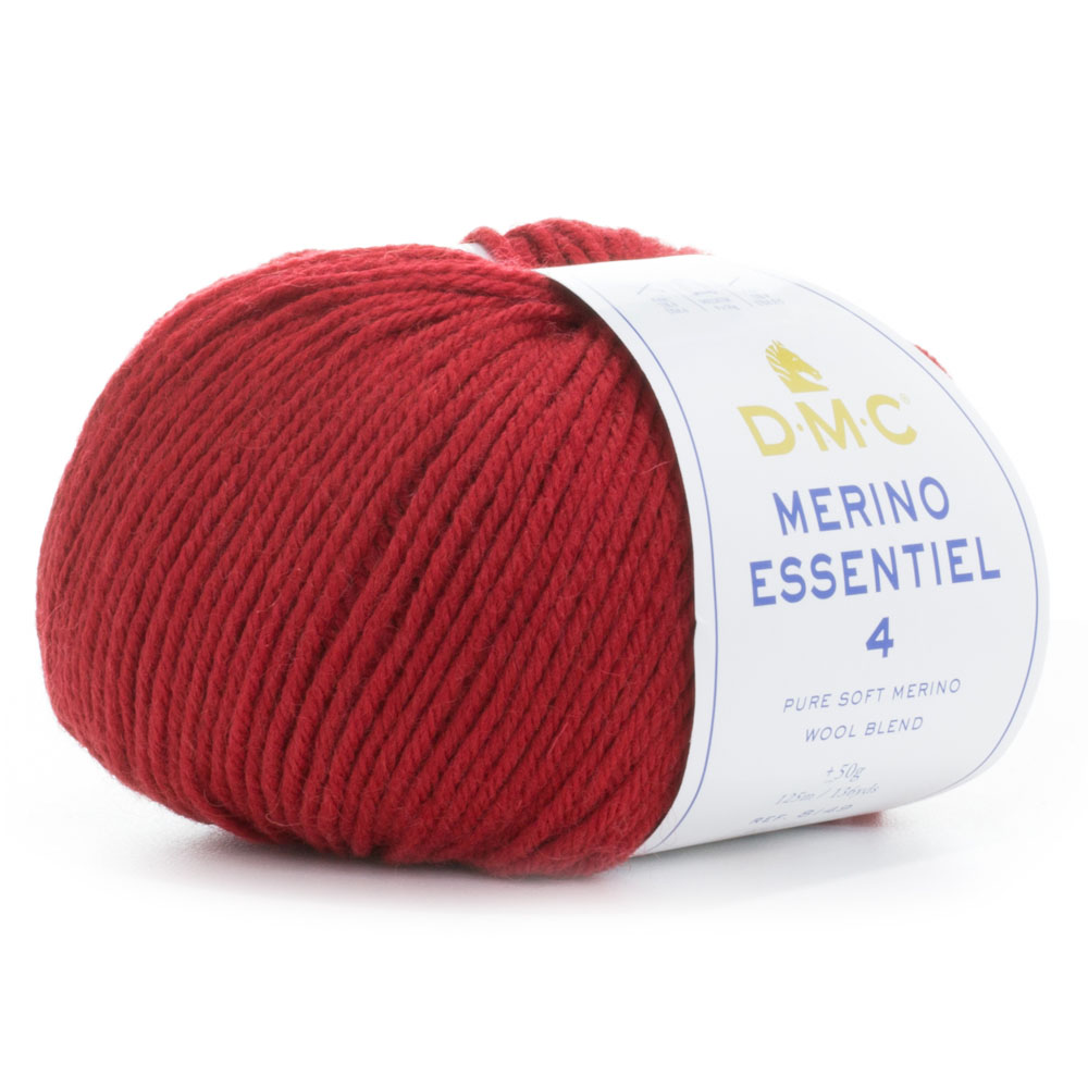 Cuộn len sợi lông cừu pha acrylic DMC Merino Essentiel 4 50gr Art 8149