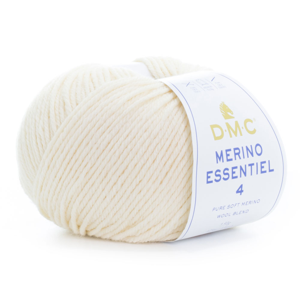 Cuộn len sợi lông cừu pha acrylic DMC Merino Essentiel 4 50gr Art 8149