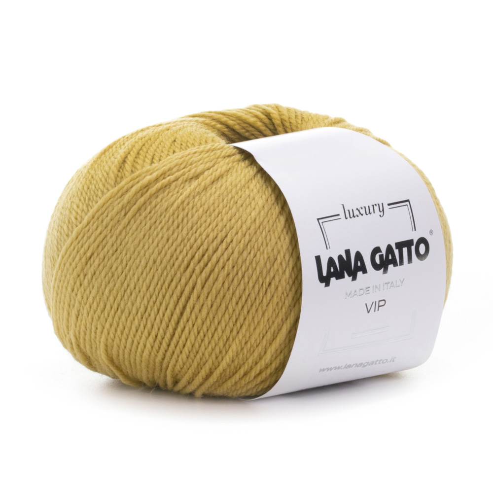 Cuộn len lông cừu merino pha cashmere Lana Gatto VIP