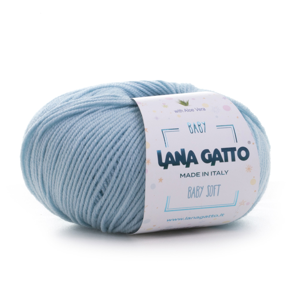 Cuộn Len Lana Gatto Baby Soft SW Aloe Vera