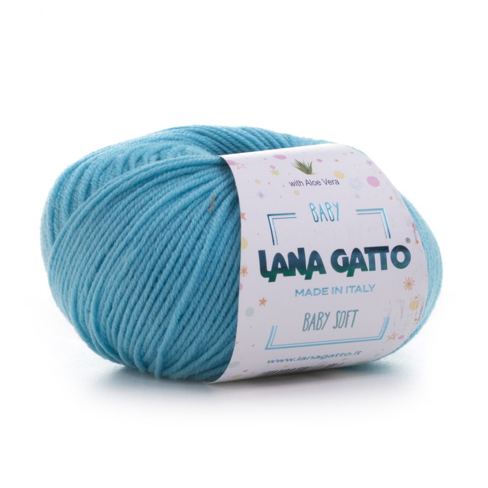 Cuộn Len Lana Gatto Baby Soft SW Aloe Vera