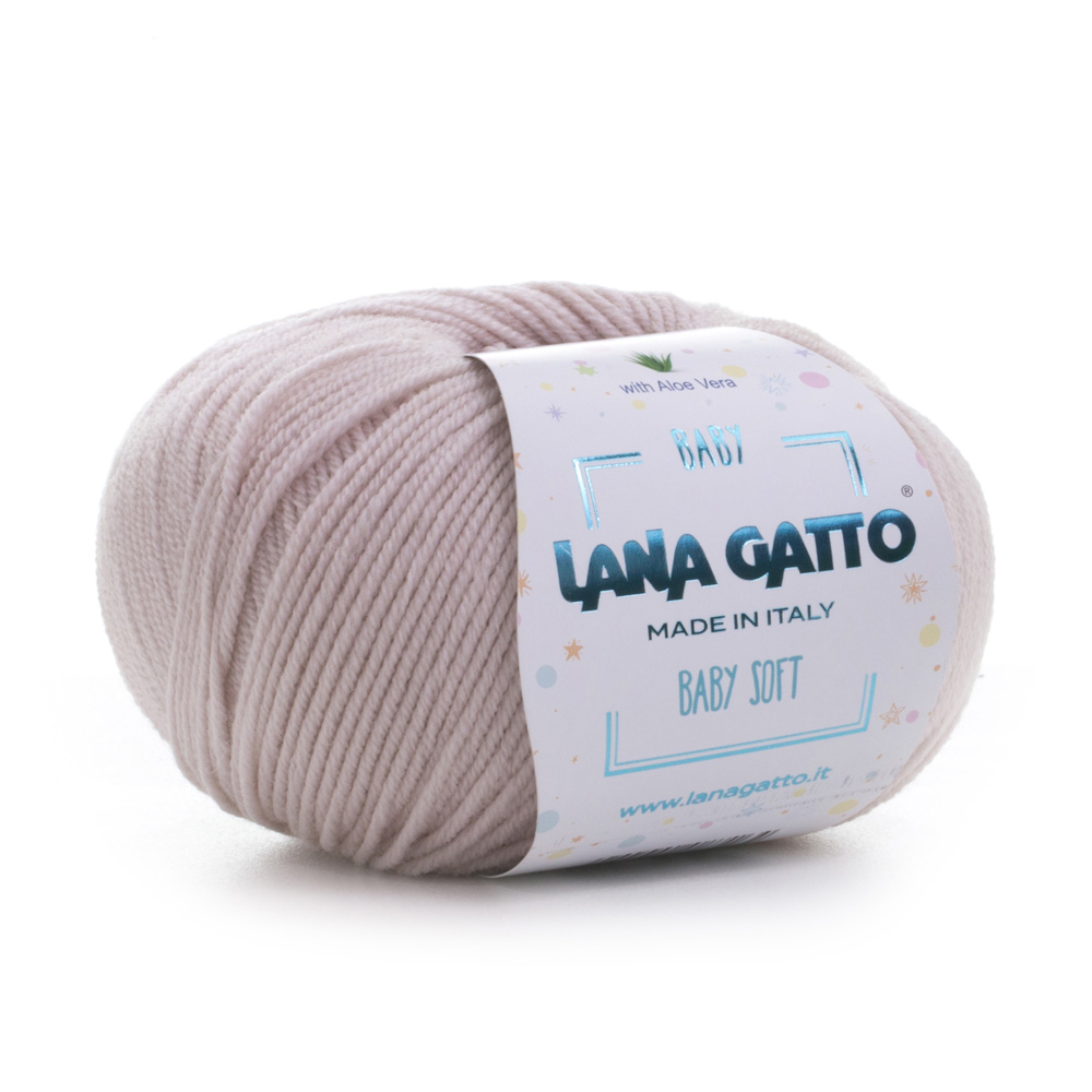 Cuộn Len Lana Gatto Baby Soft SW Aloe Vera