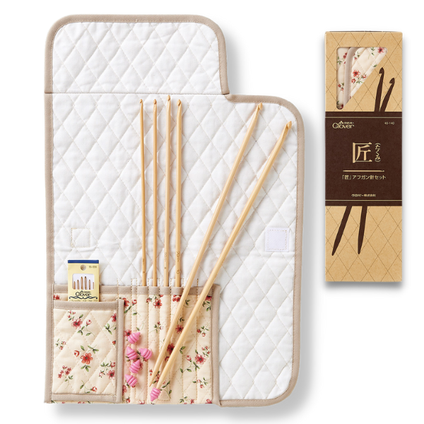 Bô kim đan Tunisan Clover Bamboo Knitting Needles 