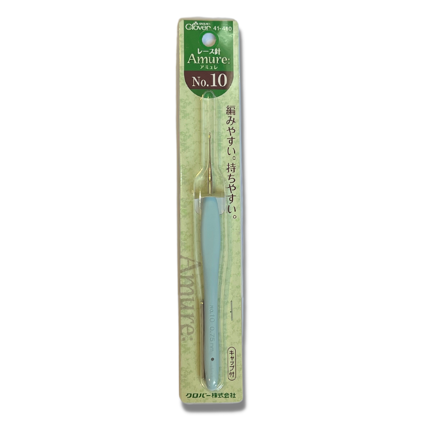 Kim móc Clover Amure Steel Crochet Hook