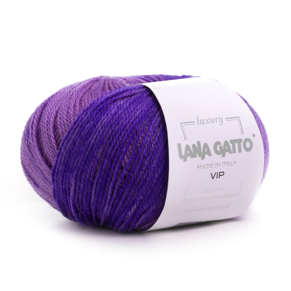 Cuộn len lông cừu merino pha cashmere Lana Gatto VIP