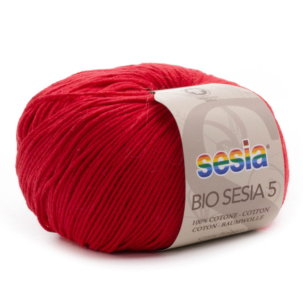 Cuộn len sợi cotton organic Bio Sesia 5