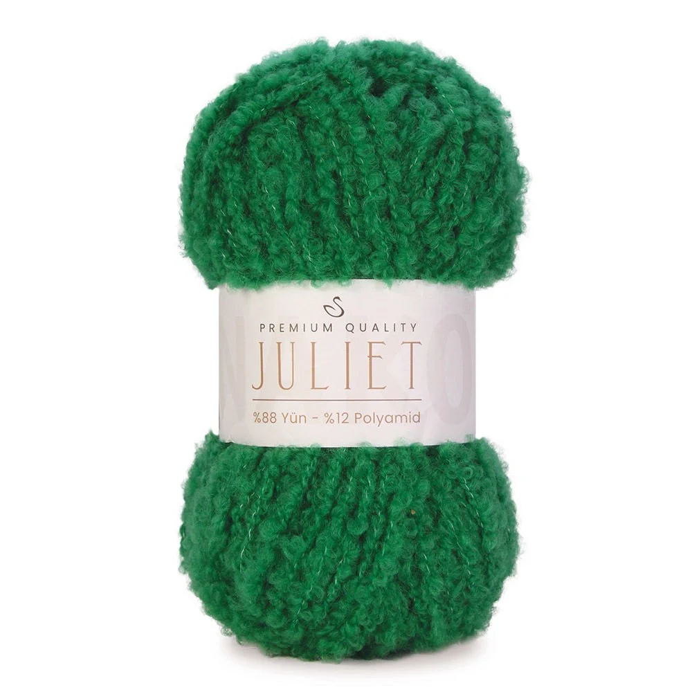 Cuộn len bông xù boucle yarn Nako Juliet