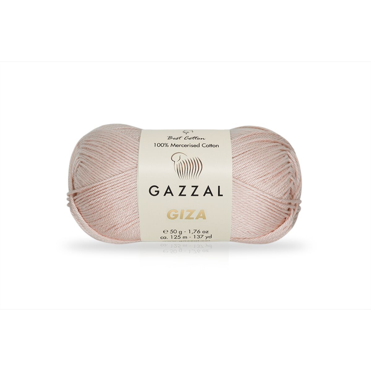 Cuộn Len Sợi Cotton Bóng Gazzal Giza