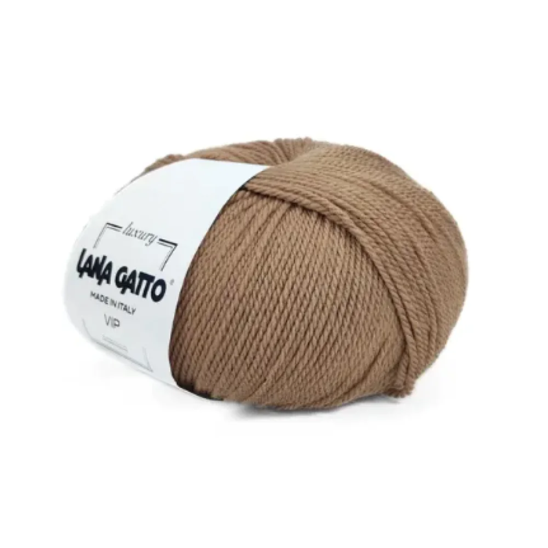 Cuộn len lông cừu merino pha cashmere Lana Gatto VIP