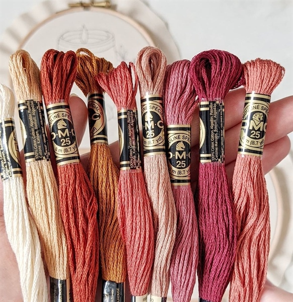 Set chỉ thêu DMC Cozy Heart