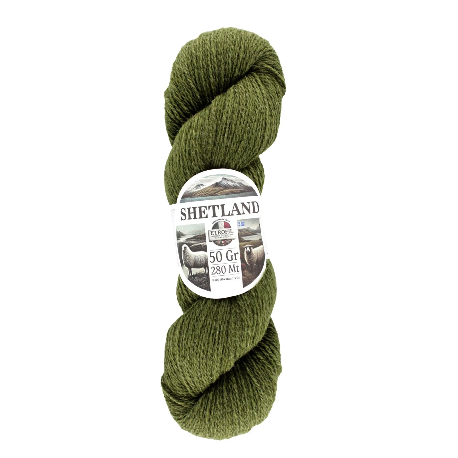 Cuộn len lông cừu Etrofil Shetland 