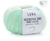 Cuộn Len Sợi Lông Cừu Yarn Wool Lang Merino 200 Bebe Color