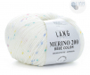 Cuộn Len Sợi Lông Cừu Yarn Wool Lang Merino 200 Bebe Color