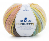 Cuộn len sợi đan tay loang nhiều màu AC , Acrylic DMC Pirouette 200gr Art 8131