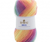 Cuộn len sợi đan tay loang nhiều màu acrylic pha lông cừu DMC Brio Ref.8121