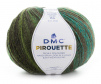 Cuộn len sợi đan tay loang nhiều màu AC , Acrylic DMC Pirouette 200gr Art 8131