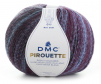 Cuộn len sợi đan tay loang nhiều màu AC , Acrylic DMC Pirouette 200gr Art 8131