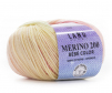 Cuộn Len Sợi Lông Cừu Yarn Wool Lang Merino 200 Bebe Color
