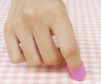 Miếng bọc bảo vệ đầu ngón tay khi thêu Clover Colorful Rubber Thimble