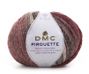 Cuộn len sợi đan tay loang nhiều màu AC , Acrylic DMC Pirouette 200gr Art 8131