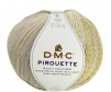 Cuộn len sợi đan tay loang nhiều màu AC , Acrylic DMC Pirouette 200gr Art 8131