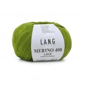 Cuộn len sợi lông cừu Yarn Wool Lang Merino Lace 400