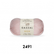 Cuộn Len Sợi Cotton Bóng Gazzal Giza