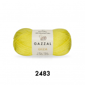 Cuộn Len Sợi Cotton Bóng Gazzal Giza