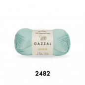 Cuộn Len Sợi Cotton Bóng Gazzal Giza