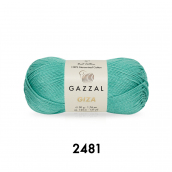 Cuộn Len Sợi Cotton Bóng Gazzal Giza