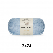 Cuộn Len Sợi Cotton Bóng Gazzal Giza