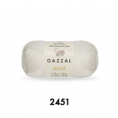 Cuộn Len Sợi Cotton Bóng Gazzal Giza