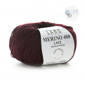 Cuộn len sợi lông cừu Yarn Wool Lang Merino Lace 400