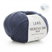 Cuộn Len Sợi Lông Cừu Yarn Wool Lang Merino 200 Bebe