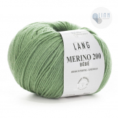 Cuộn Len Sợi Lông Cừu Yarn Wool Lang Merino 200 Bebe